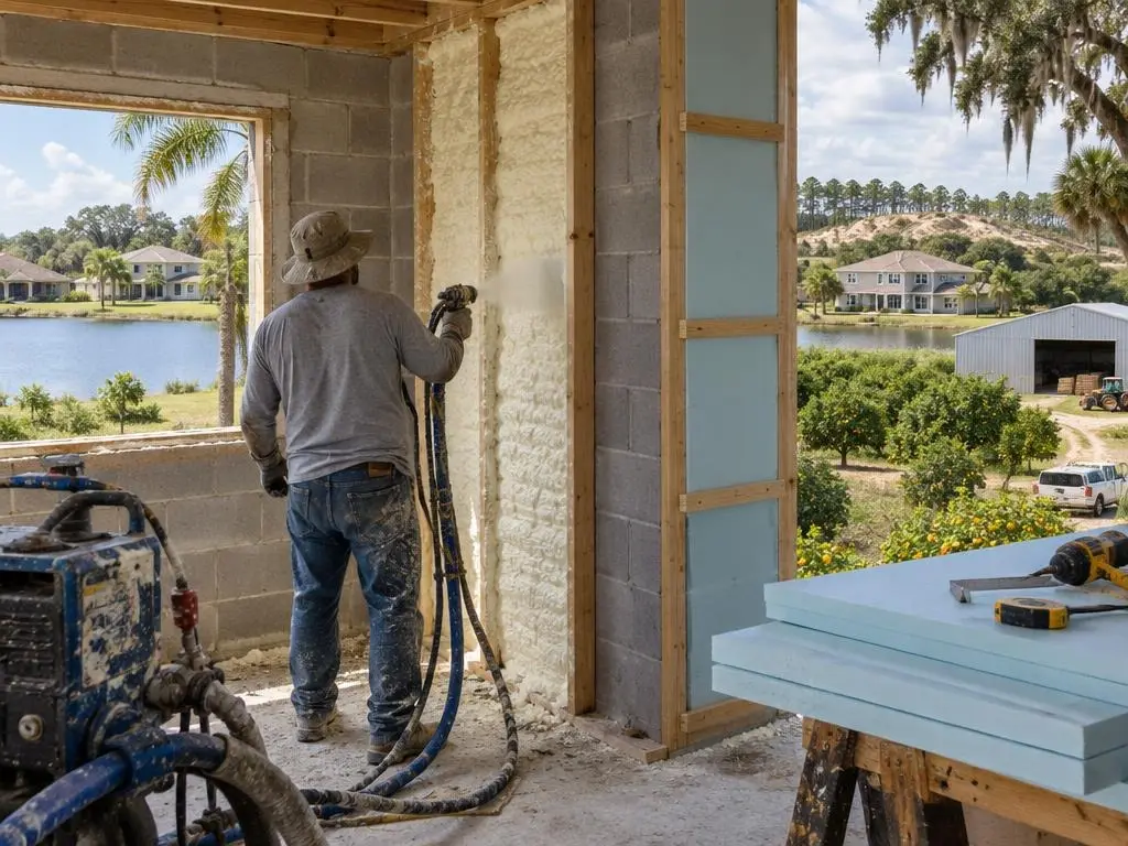 Concrete Block Wall Insulation in Lakeland, FL