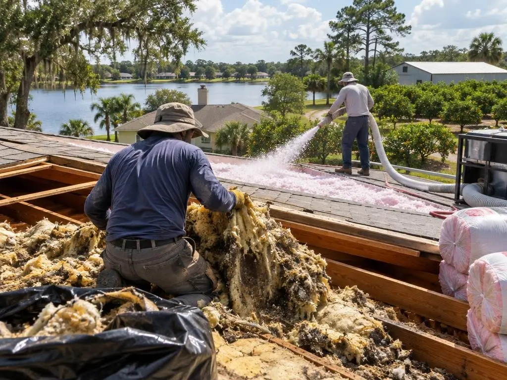 Insulation Removal & Replacement in Lakeland, FL